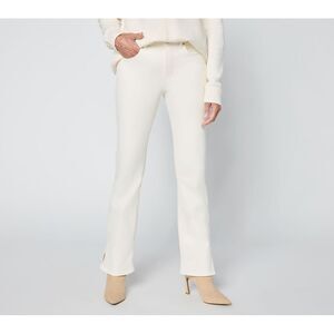 Adidas Women's Pants Sz 14 Contour Curves Color La Petite Jeans White